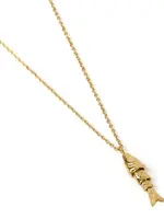 Arms Of Eve Fishbone Gold Necklace