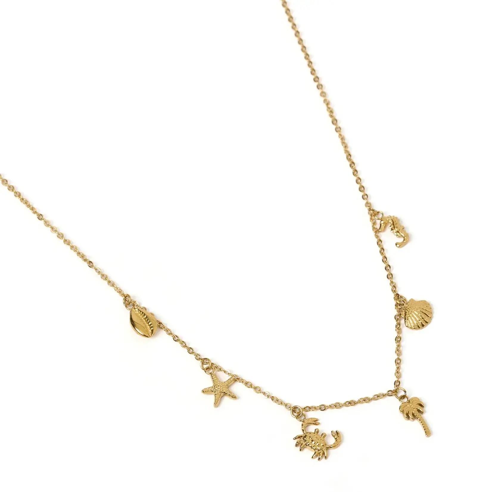 Arms Of Eve Ariel Gold Necklace