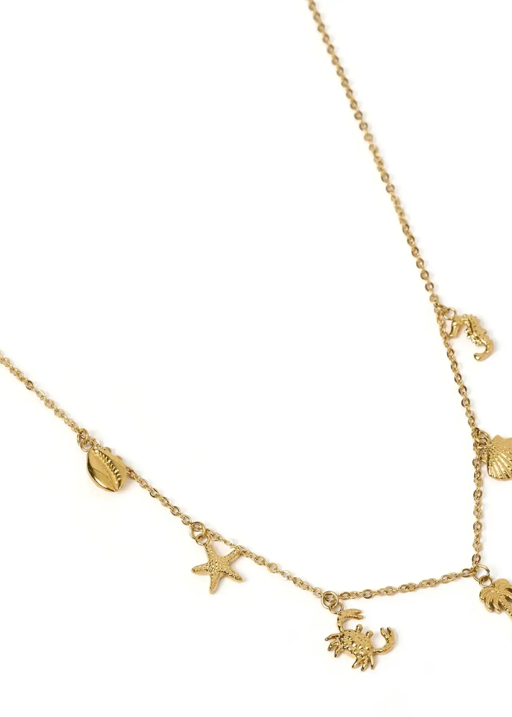 Arms Of Eve Ariel Gold Necklace