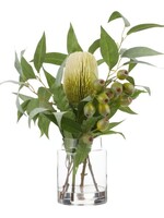 Isalbi Native Banksia Hum Nut Mix-Pail Vase