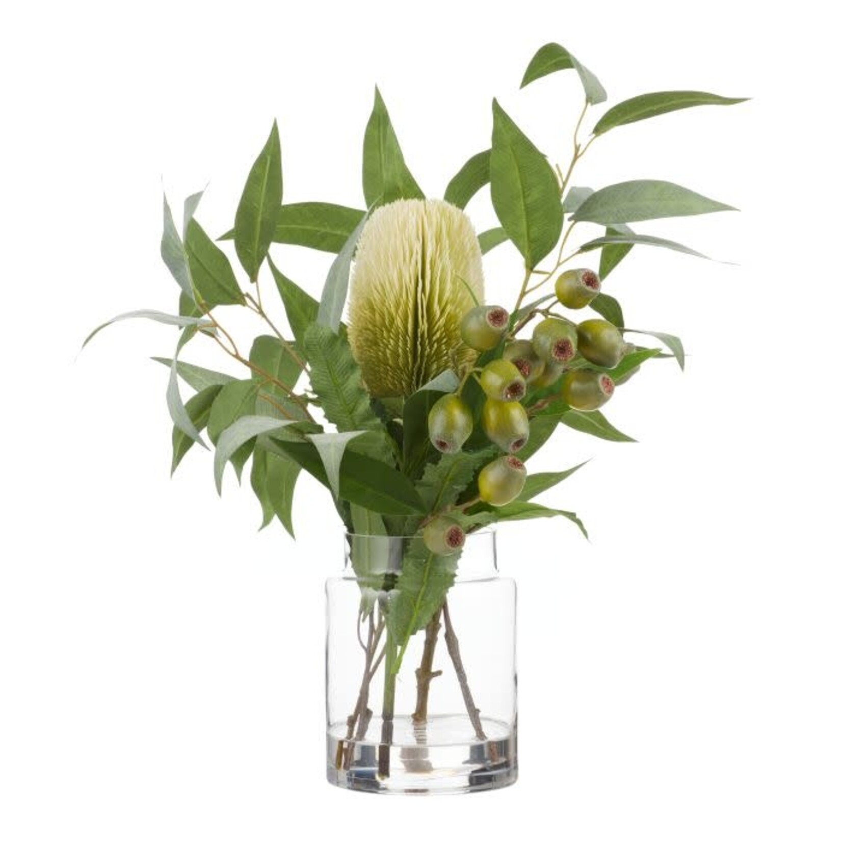 Isalbi Native Banksia Hum Nut Mix-Pail Vase