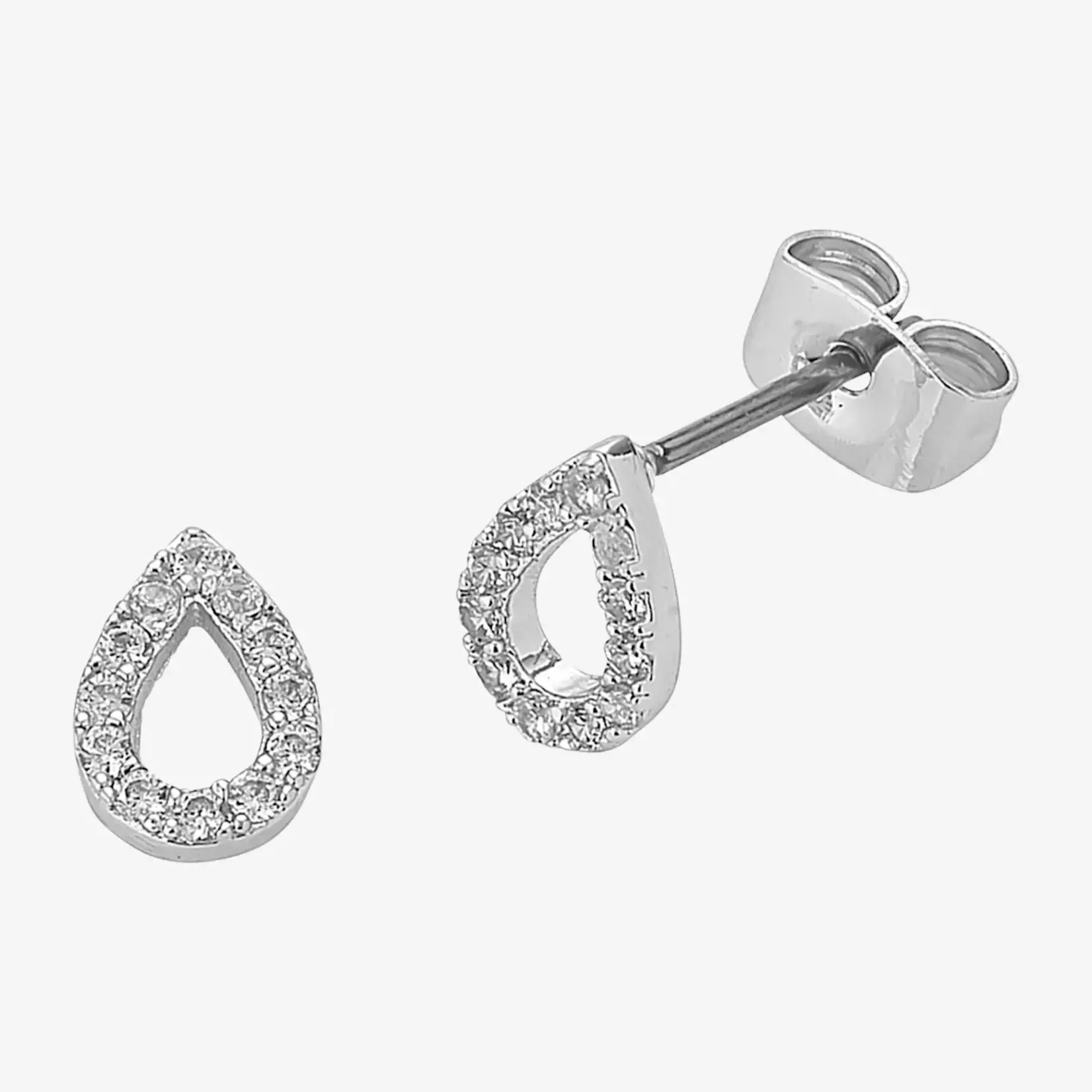 Liberte Petite Diamond Silver Earring