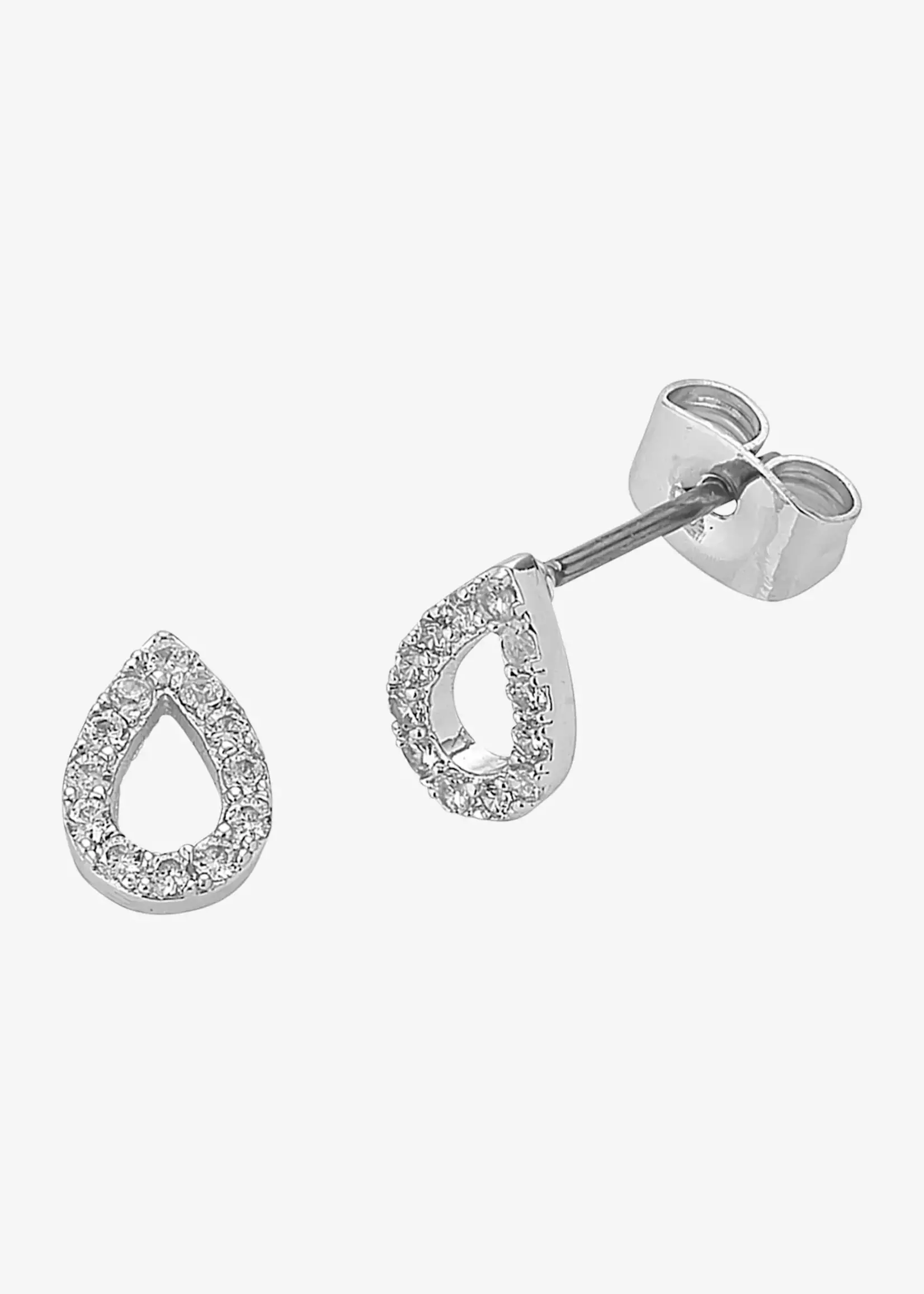 Liberte Petite Diamond Silver Earring