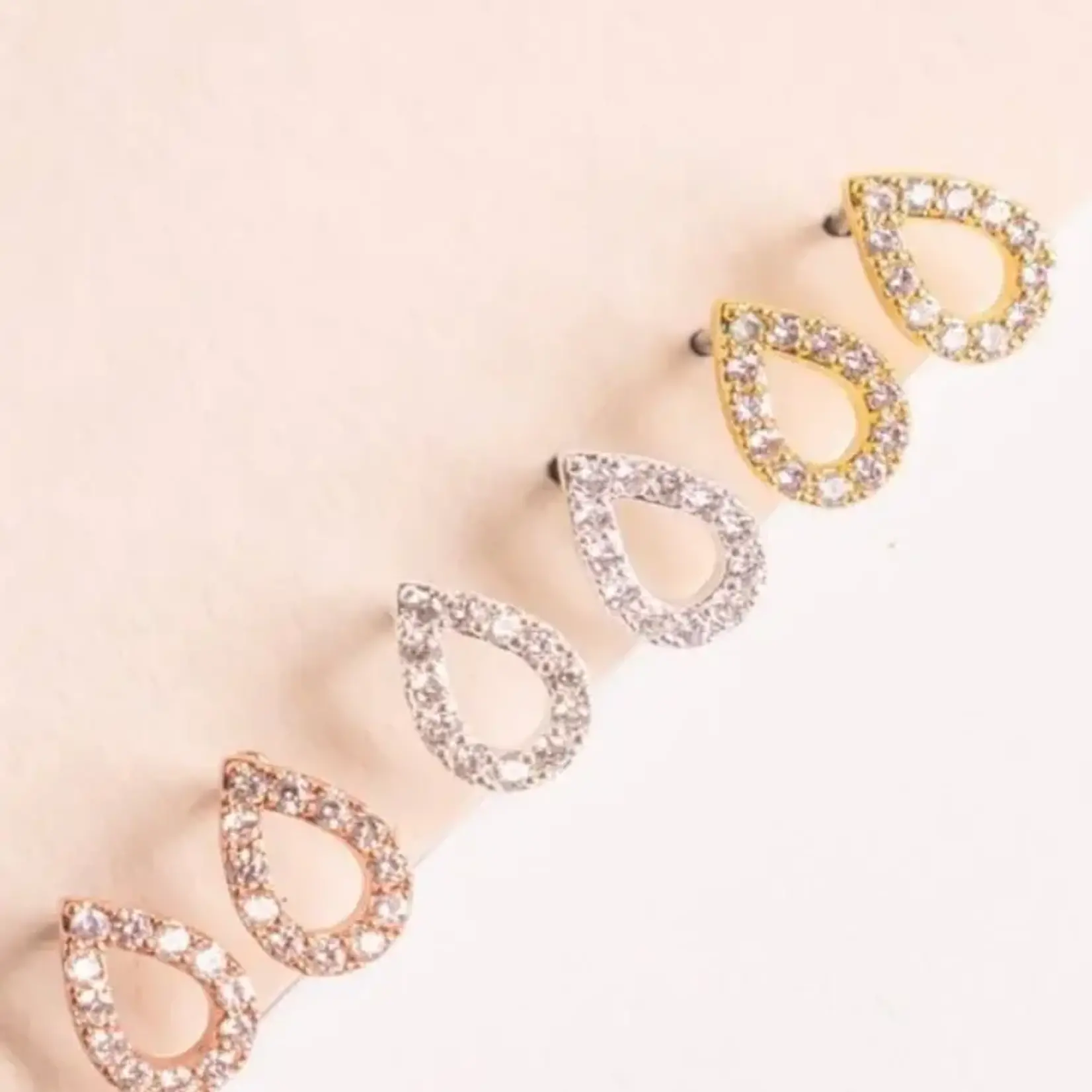 Liberte Petite Diamond Silver Earring