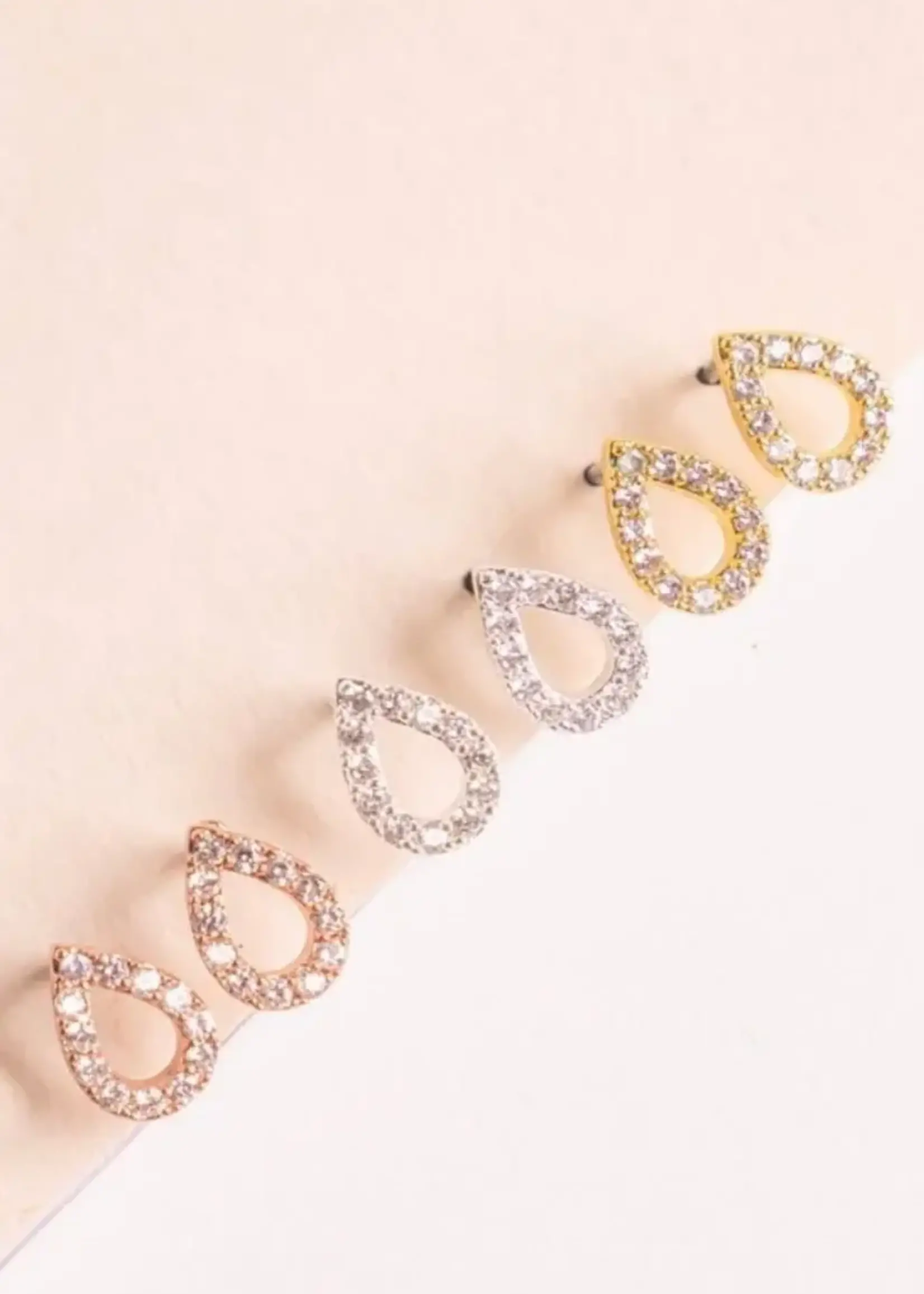 Liberte Petite Diamond Silver Earring