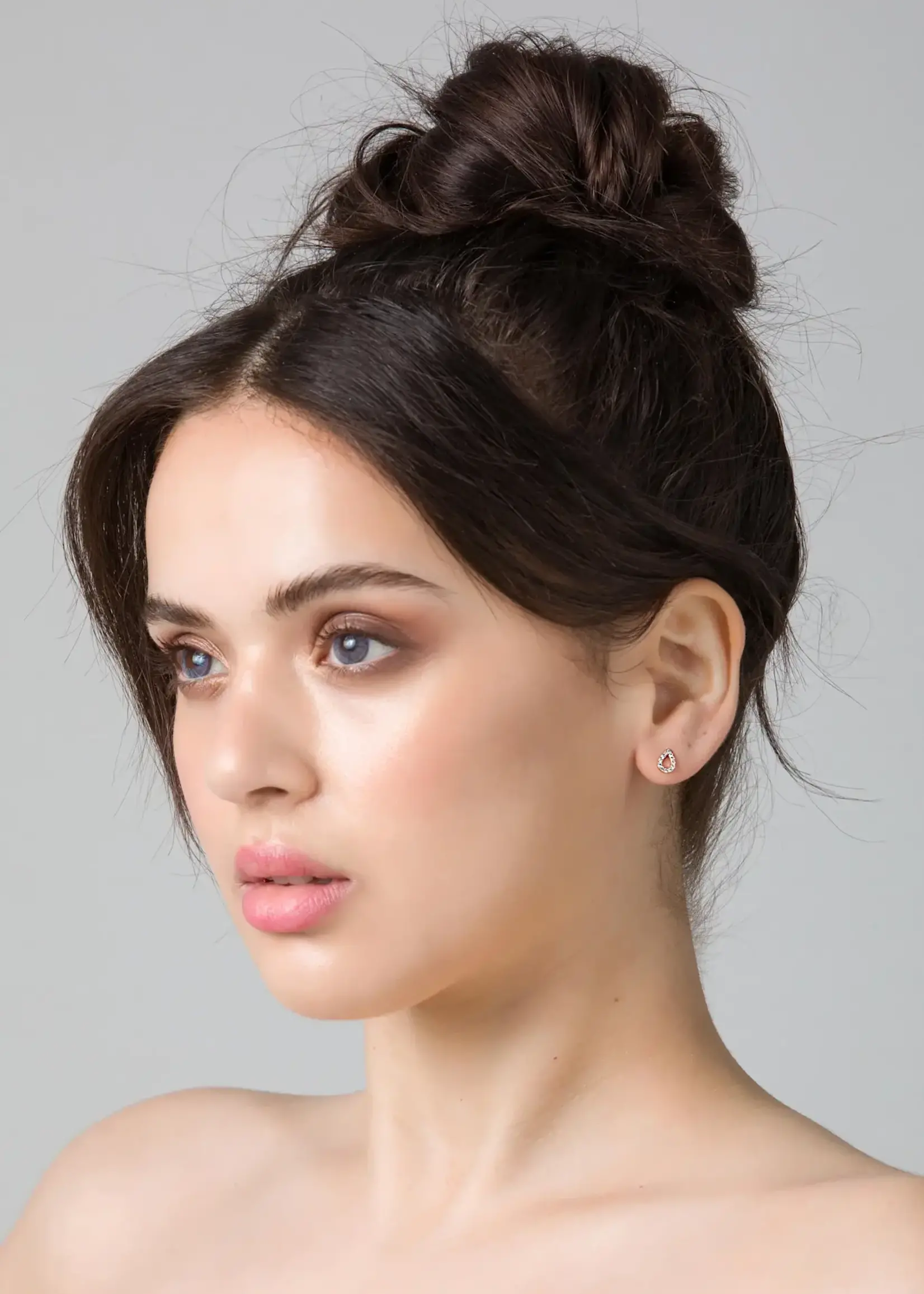 Liberte Petite Diamond Silver Earring