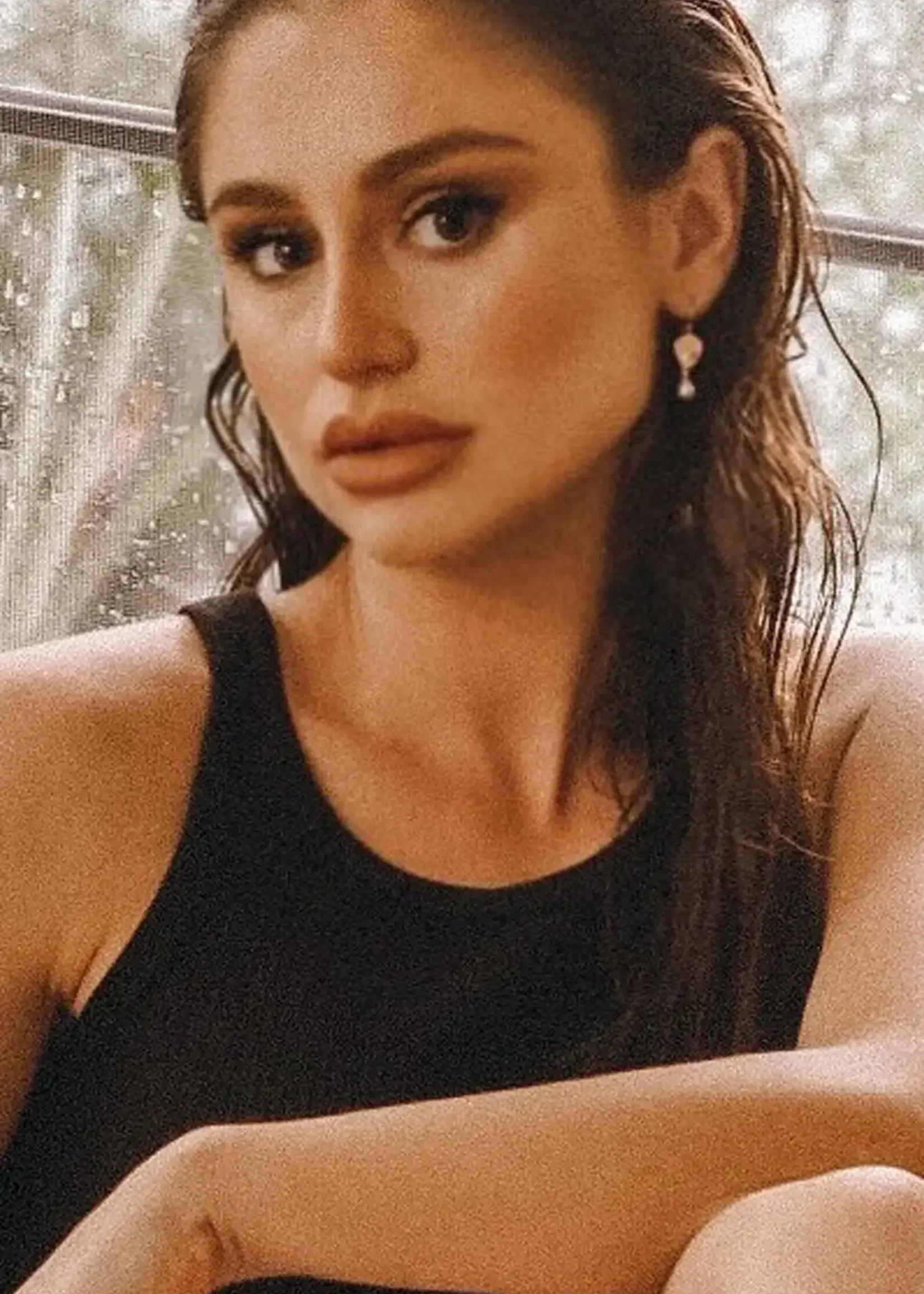 Liberte Dee Rose Gold Earring