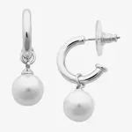 Liberte Fleur Silver Pearl Earring
