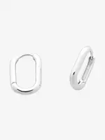 Liberte Venus Silver Huggie