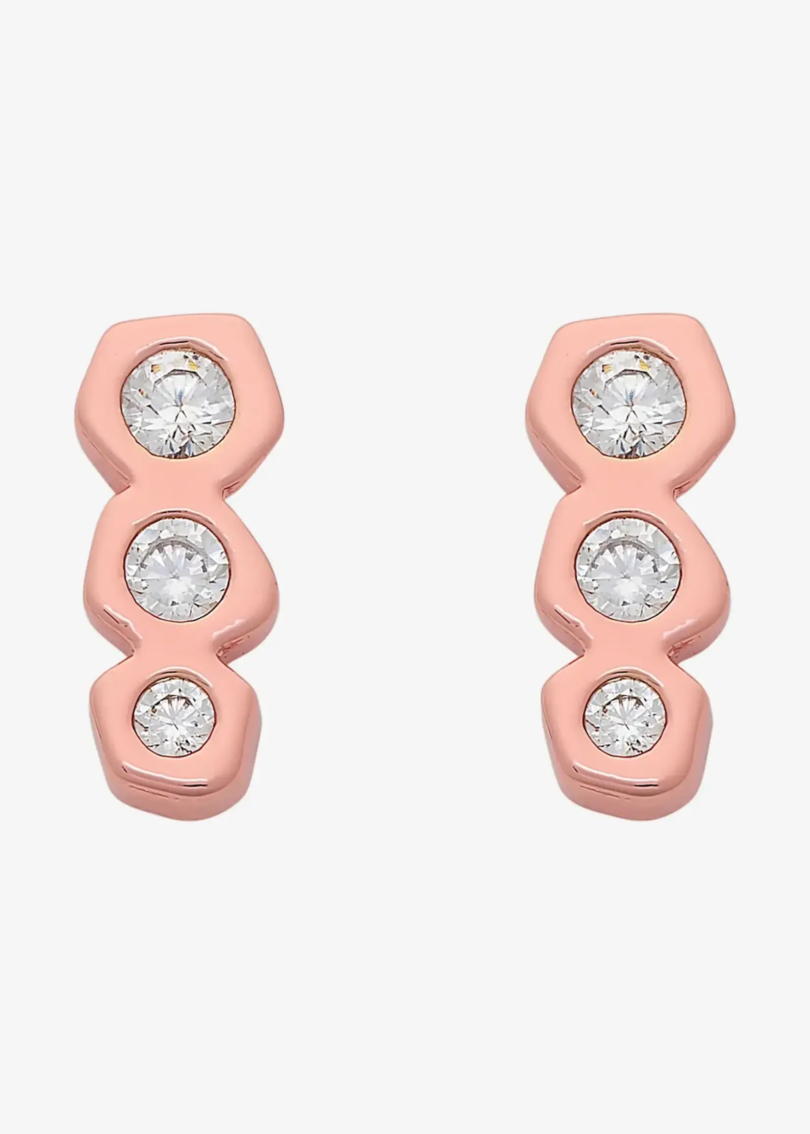 Liberte Petite Camille R Gold Earring