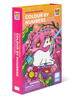 Tiger Tribe Colour By Numbers Unicorn