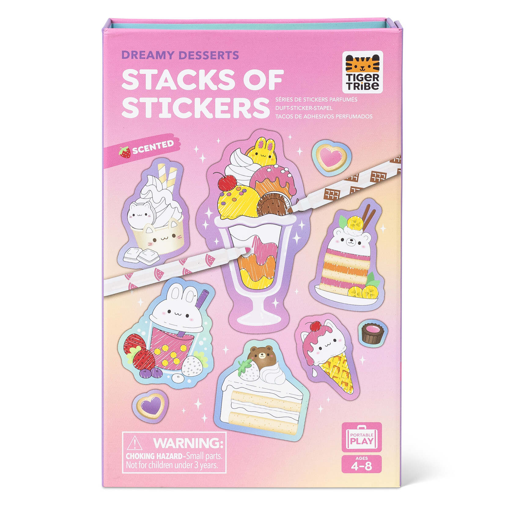 Tiger Tribe Scented Stack Stickers