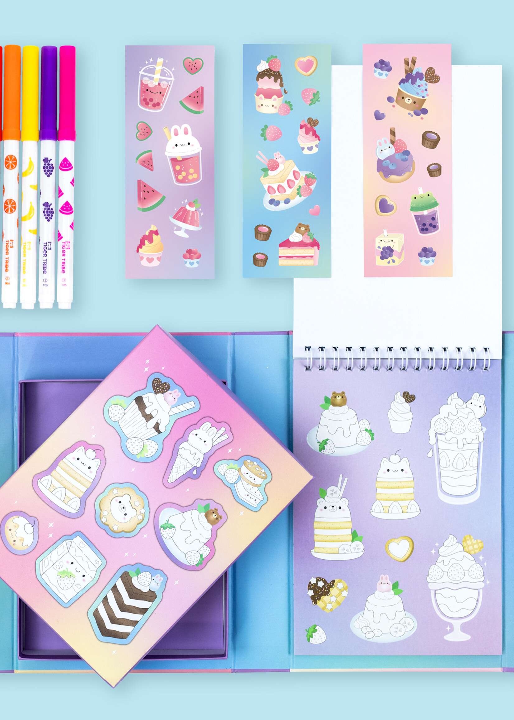 Tiger Tribe Scented Stack Stickers