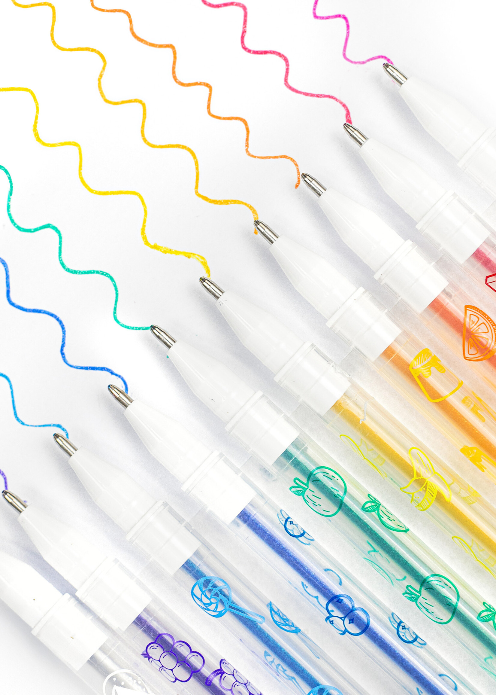 Tiger Tribe Shimmer Scented Gel Pens