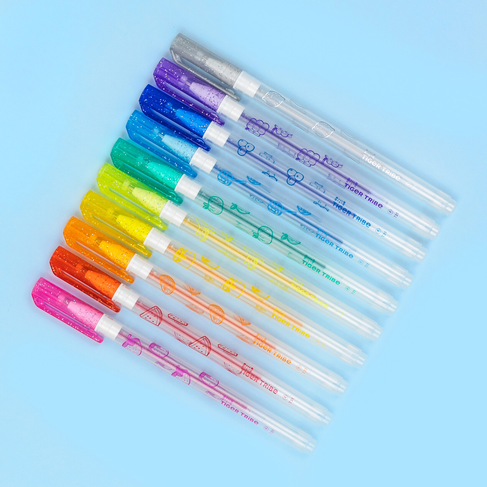 Tiger Tribe Shimmer Scented Gel Pens