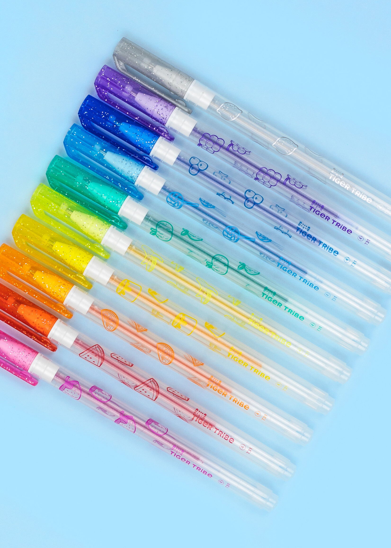 Tiger Tribe Shimmer Scented Gel Pens