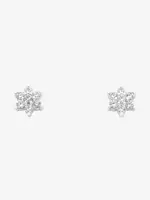 Liberte Petal Silver Stud Earring