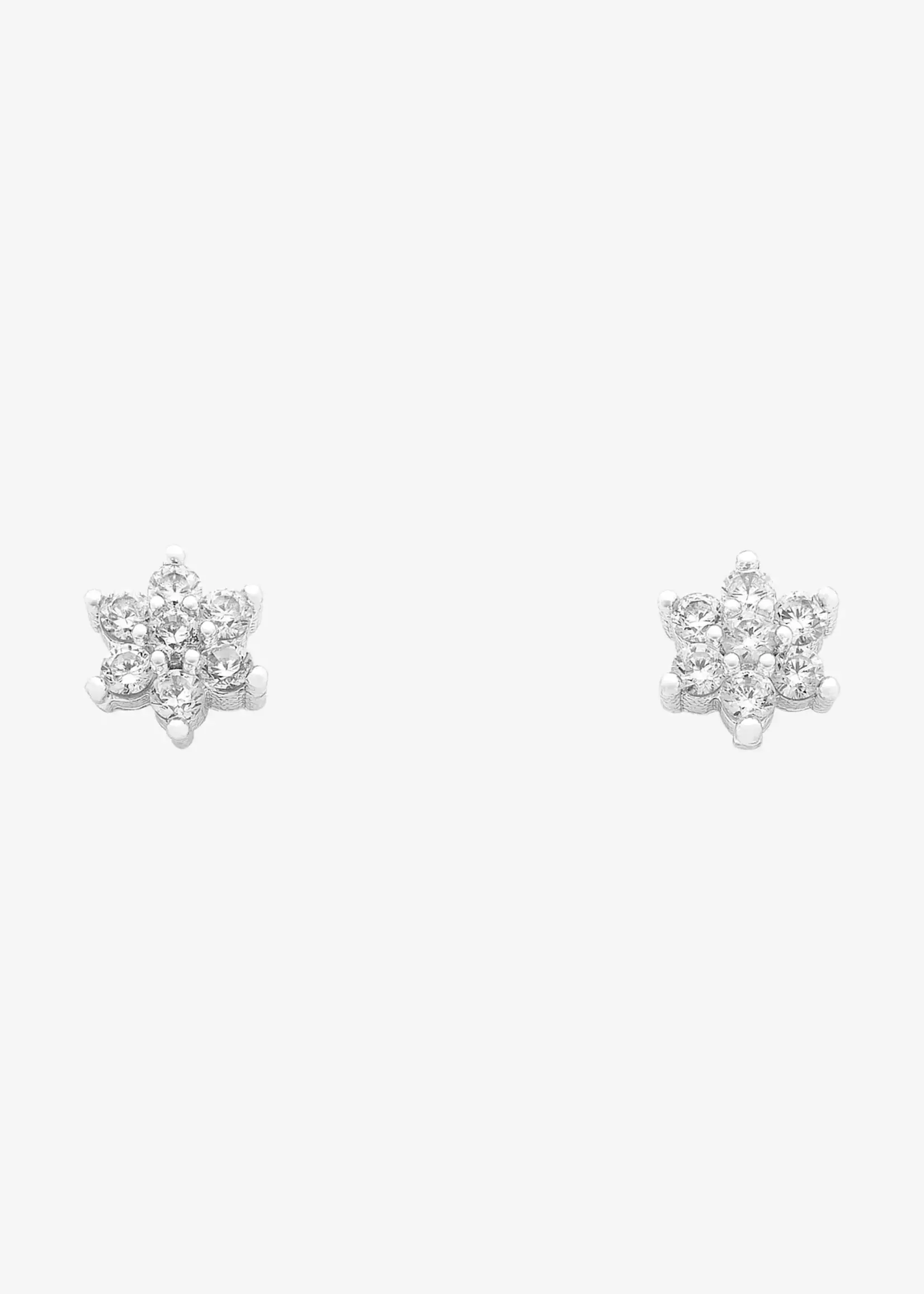 Liberte Petal Silver Stud Earring