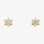 Liberte Petal Gold Stud Earring