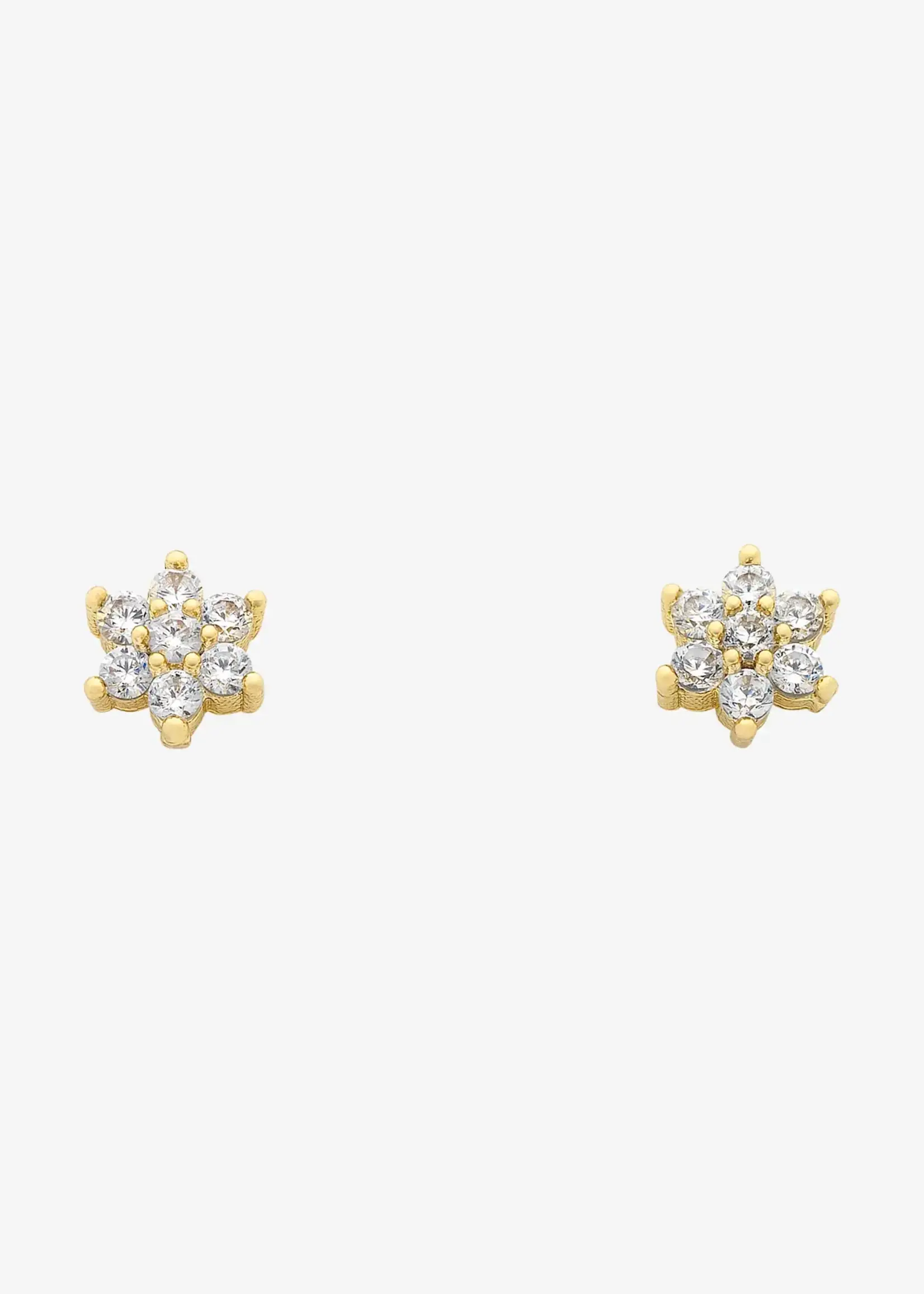 Liberte Petal Gold Stud Earring