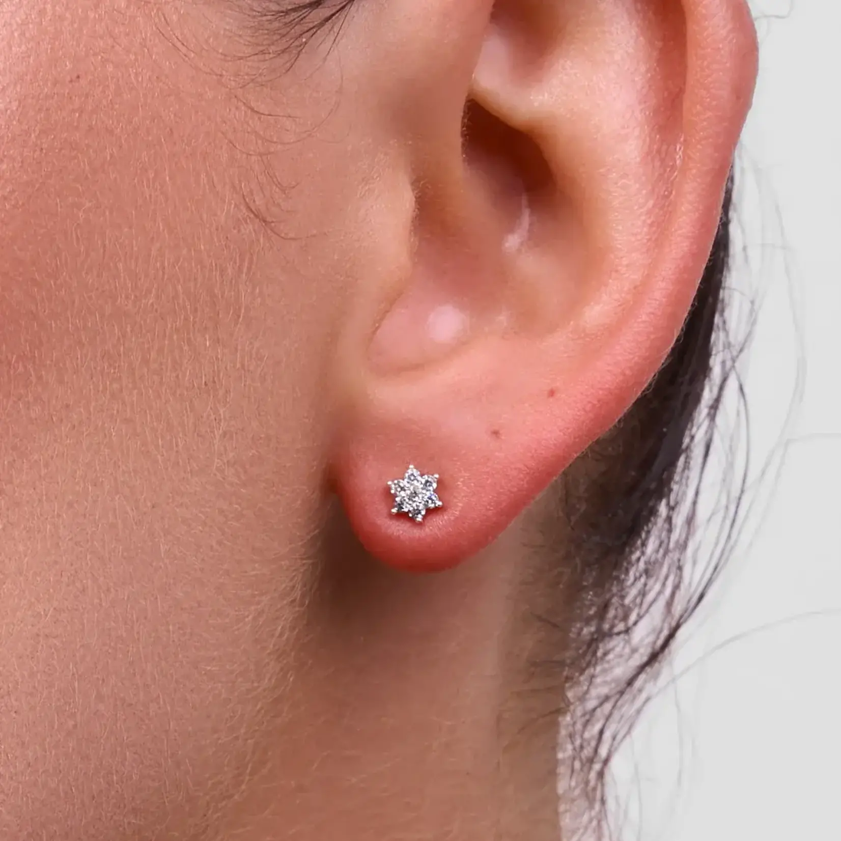 Liberte Petal Gold Stud Earring