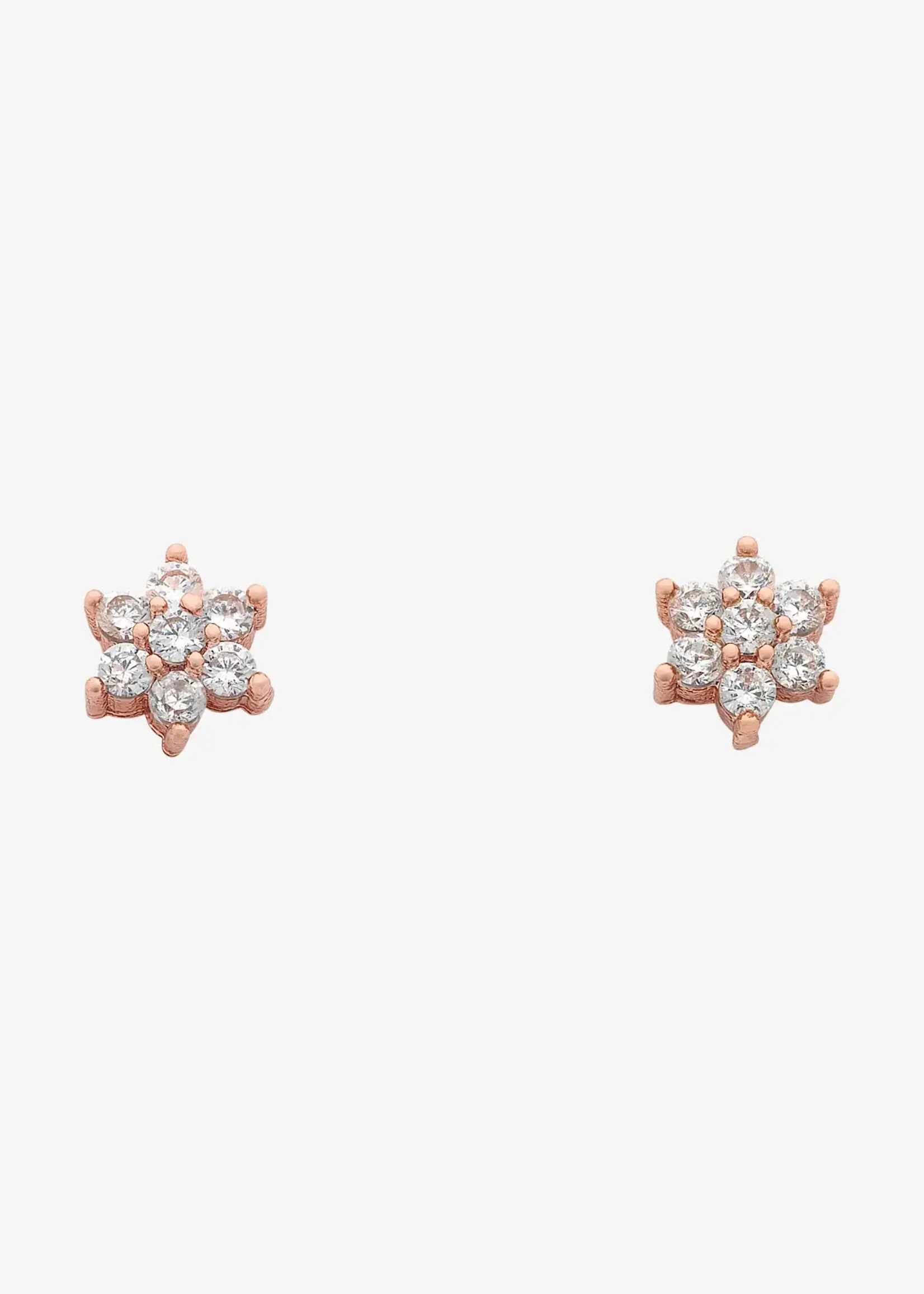Liberte Petal Rose Gold Stud Earring