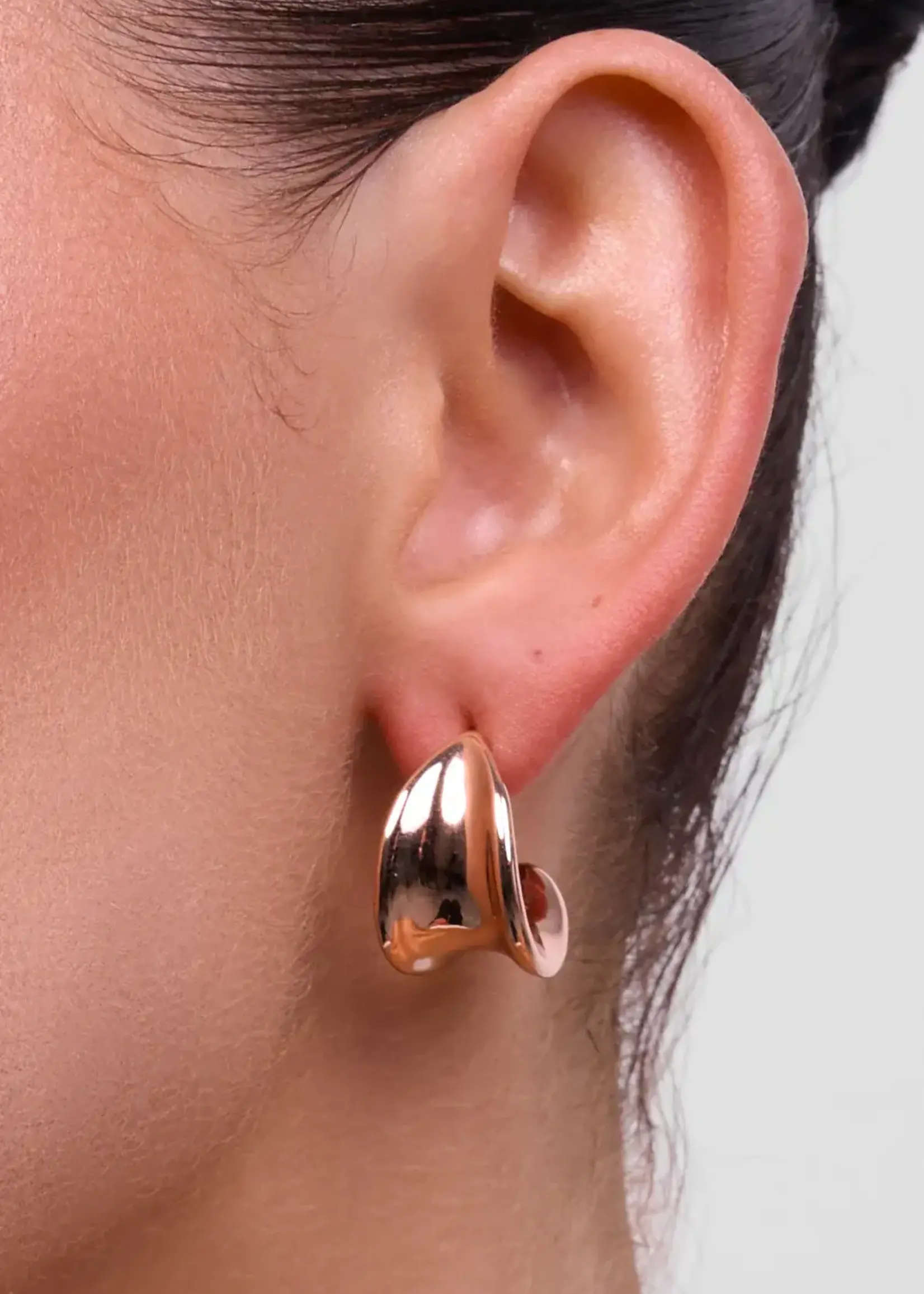 Liberte Logan Rose Gold Earring