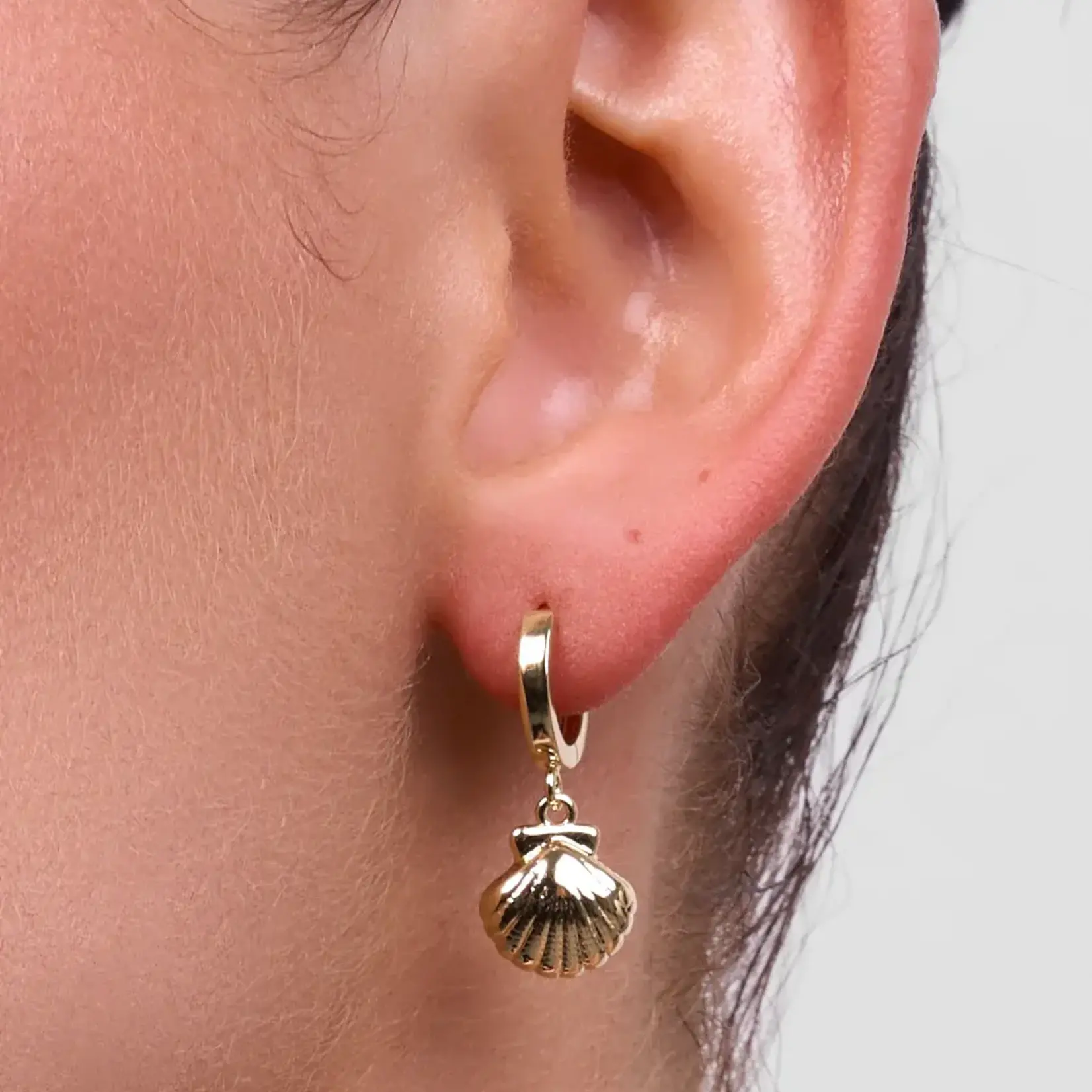 Liberte Coast Gold Earring