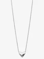 Liberte Mariel Silver Heart Necklace