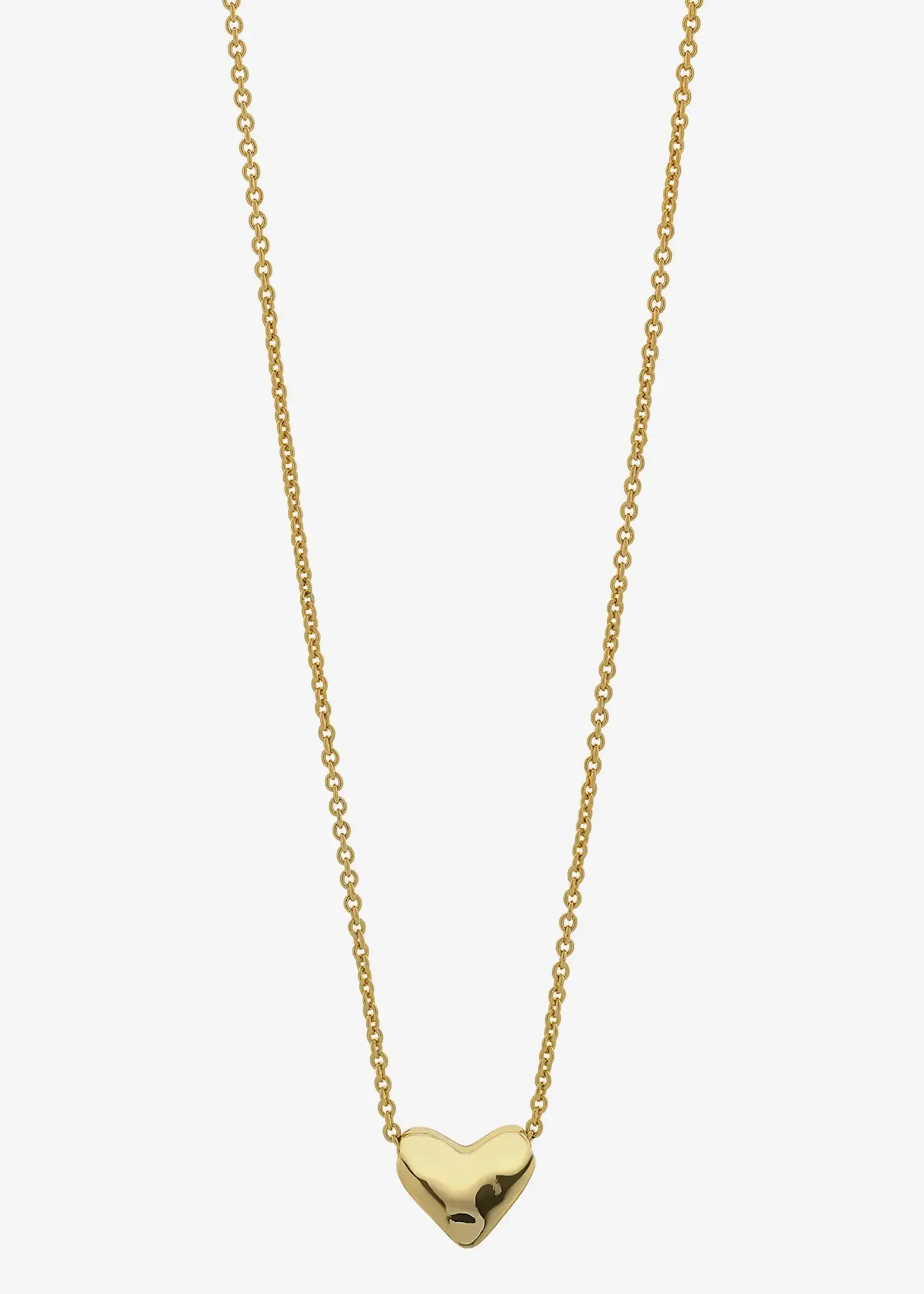 Liberte Mariel Soft Gold Heart Necklace
