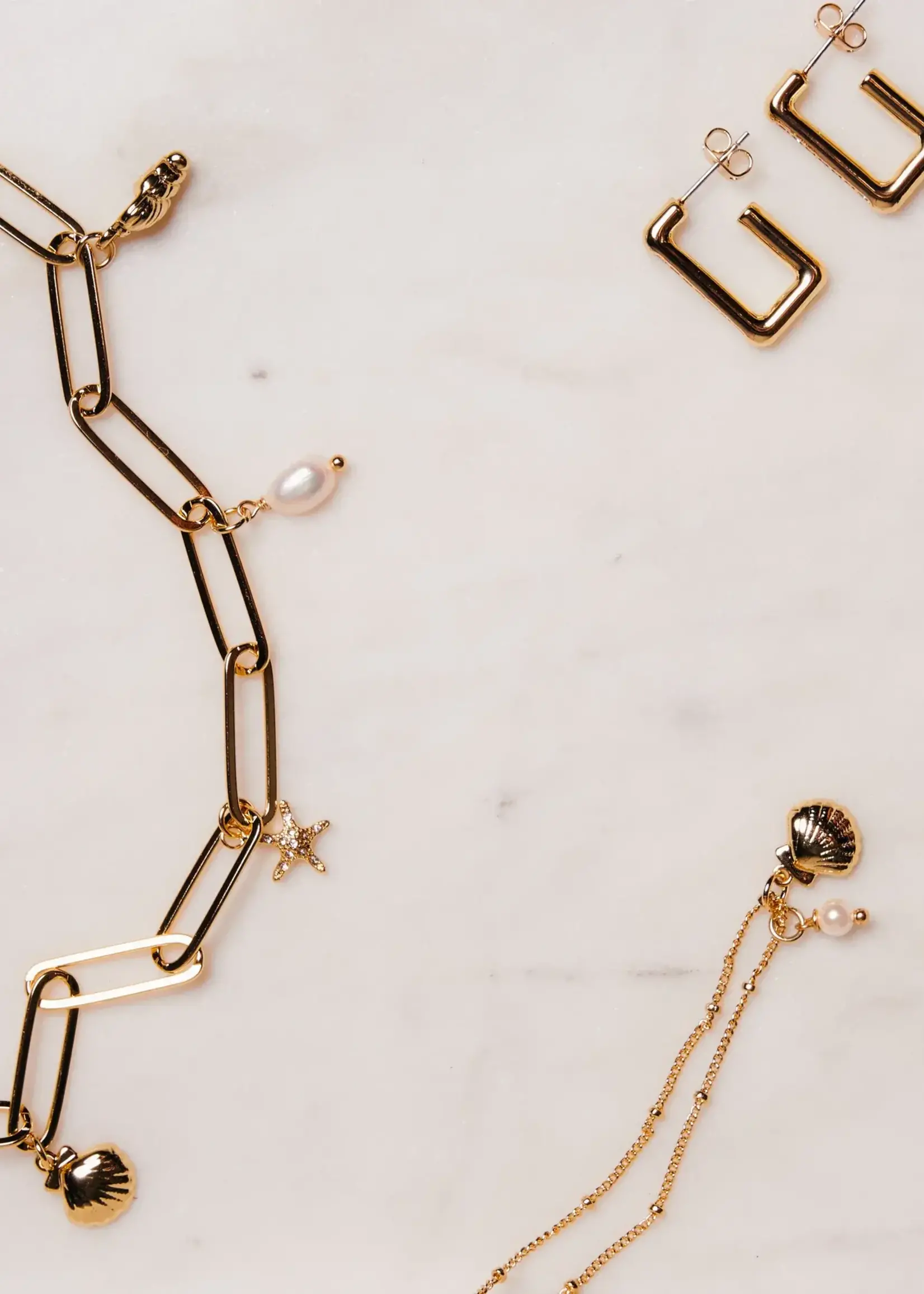 Liberte Coast Gold Necklace