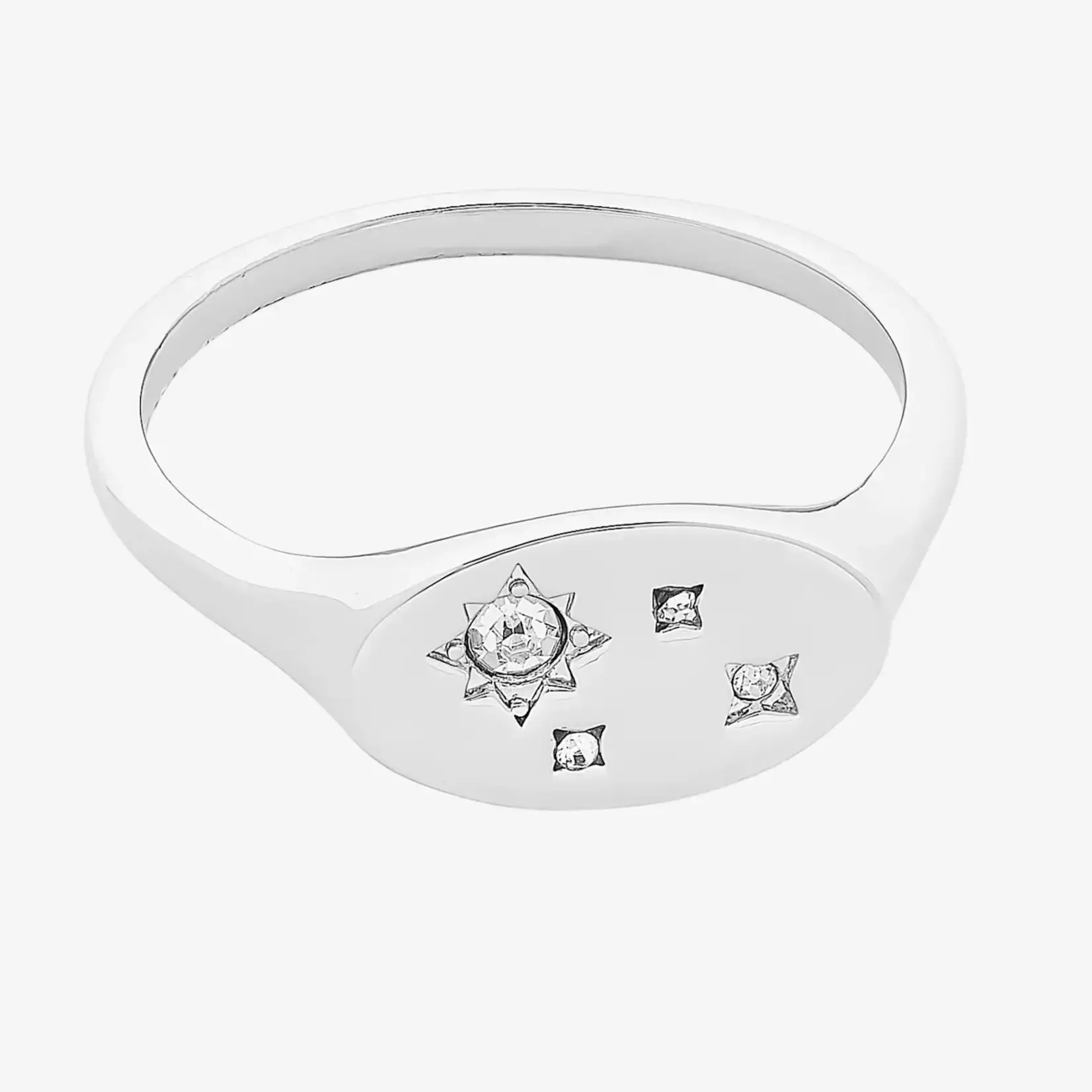 Liberte Goldie Silver Ring
