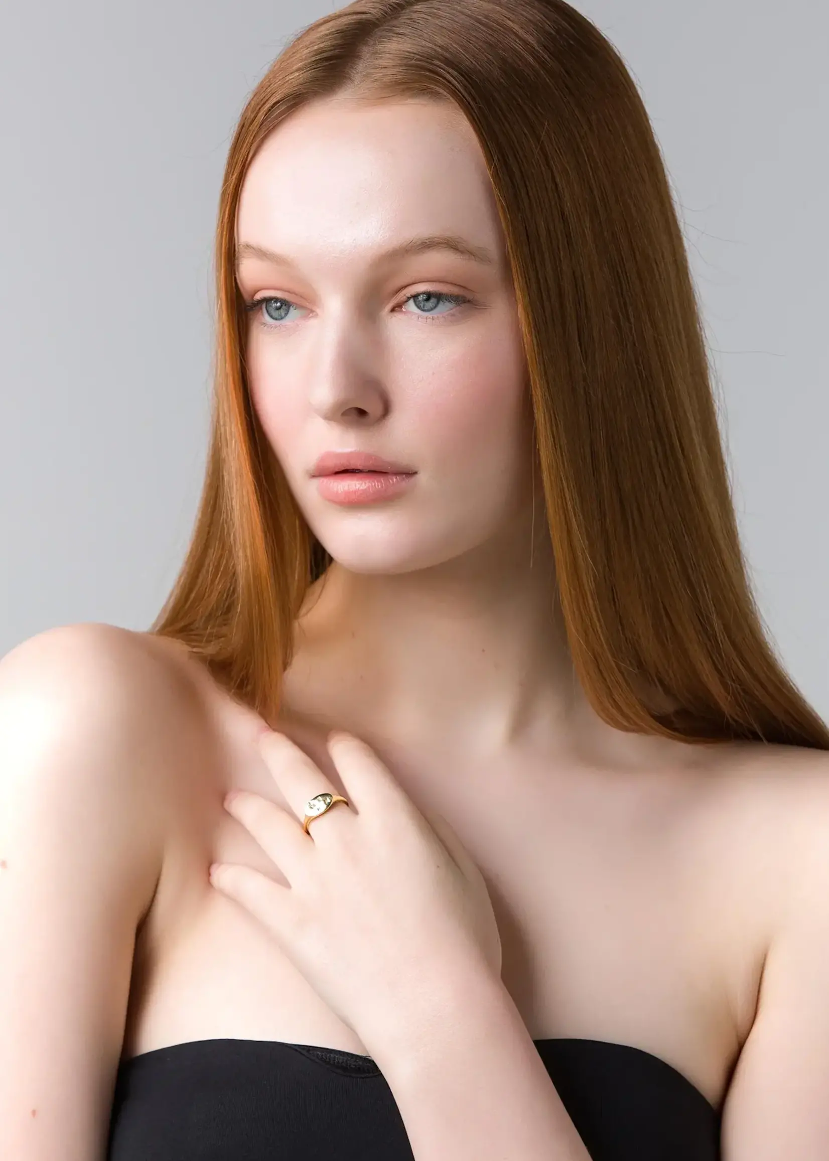 Liberte Goldie Silver Ring