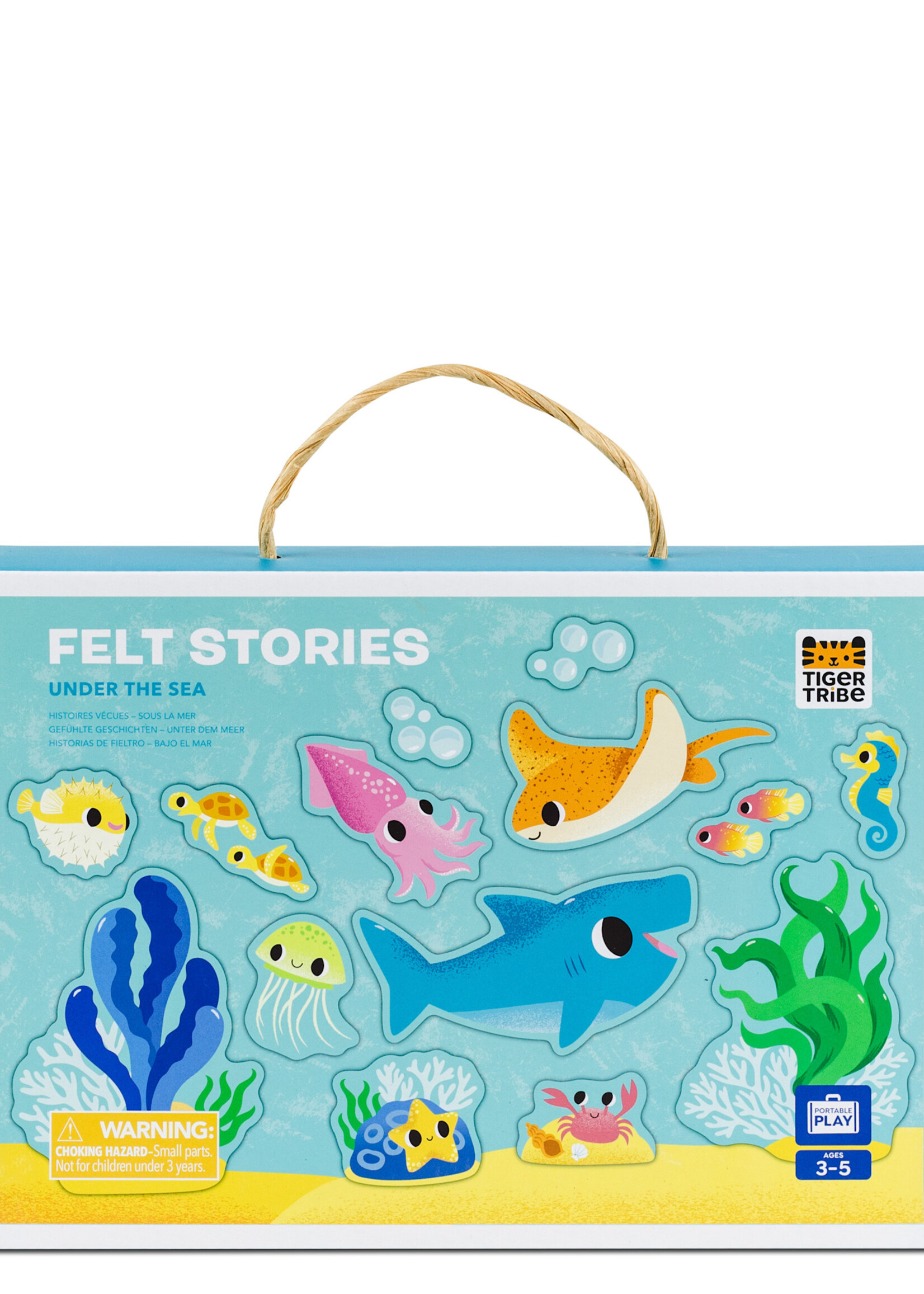 Tiger Tribe Felt Stories Under The  Sea