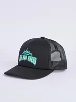 Mad Hueys Codzilla Returns | Youth Foam Trucker - Black