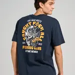 Mad Hueys Tropic Caught Fk All | SS Tee - Navy