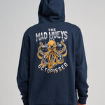 Mad Hueys Anchor Octopissed | Hooded Pullover - Navy