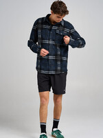 Mad Hueys Fk Off Fish On | Shacket - Navy