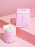 Three Suns MINI Agapi' | Crystal Infused Candle of Love | Creamy Vanilla Gelato & Caramel Frost