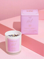 Three Suns MINI Hunti' | Crystal Infused Candle of Tranquility | Camellia + Lotus Blossom