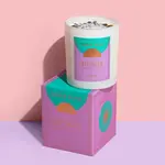Three Suns Hunti' | Crystal Infused Candle of Tranquility | Camellia + Lotus Blossom