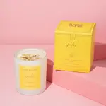 Three Suns Kalos' | Crystal Infused Candle of Prosperity | Lychee Mango + Guava