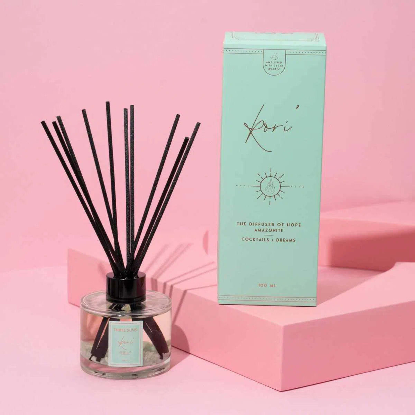 Three Suns Kori' | 100ml Diffuser of Hope | Cocktails + Dreams