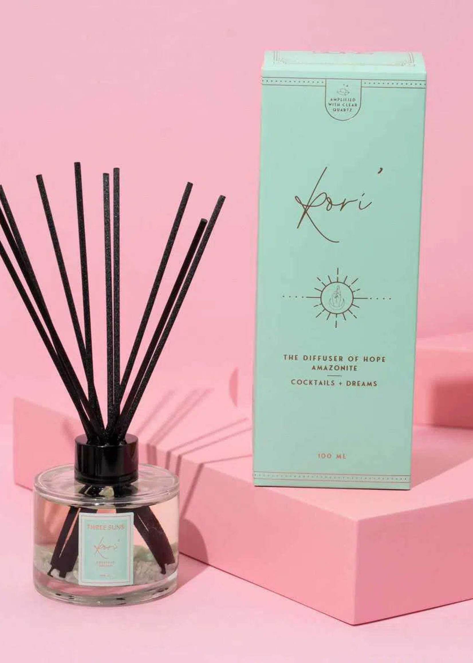 Three Suns Kori' | 100ml Diffuser of Hope | Cocktails + Dreams