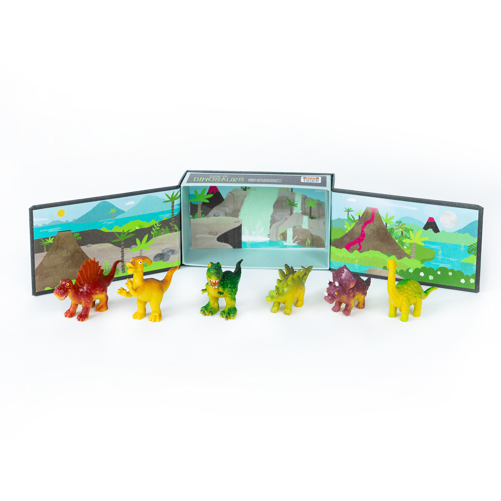 Tiger Tribe Flock Of Dinosaurs