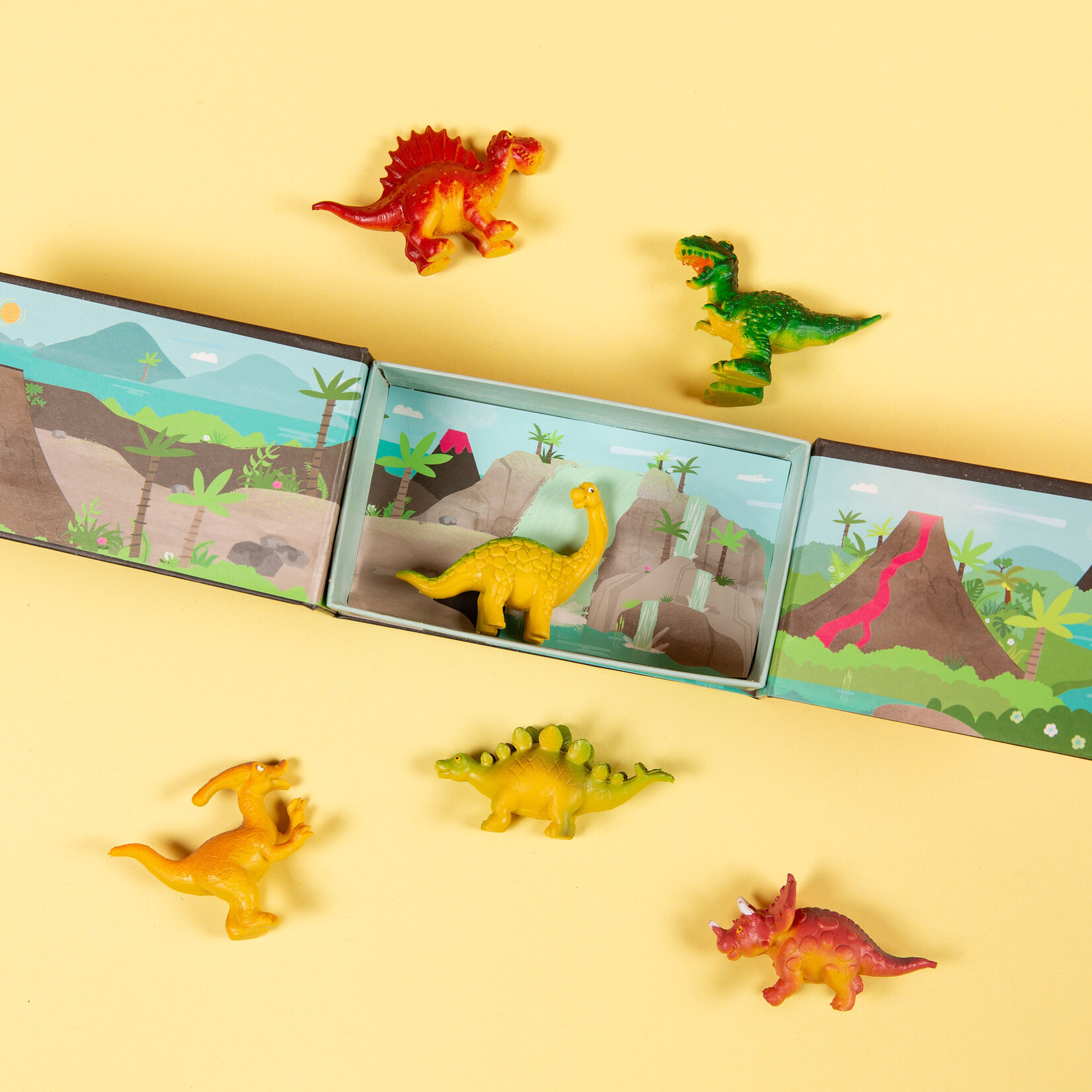 Tiger Tribe Flock Of Dinosaurs