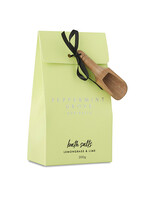 Peppermint Grove Lemongrass & Lime - Bath Salts 200g