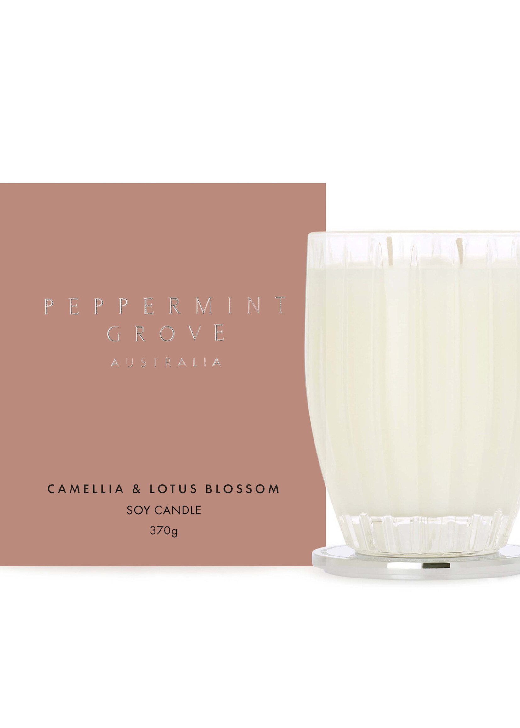 Peppermint Grove Camellia & Lotus Blossom - Candle 370g