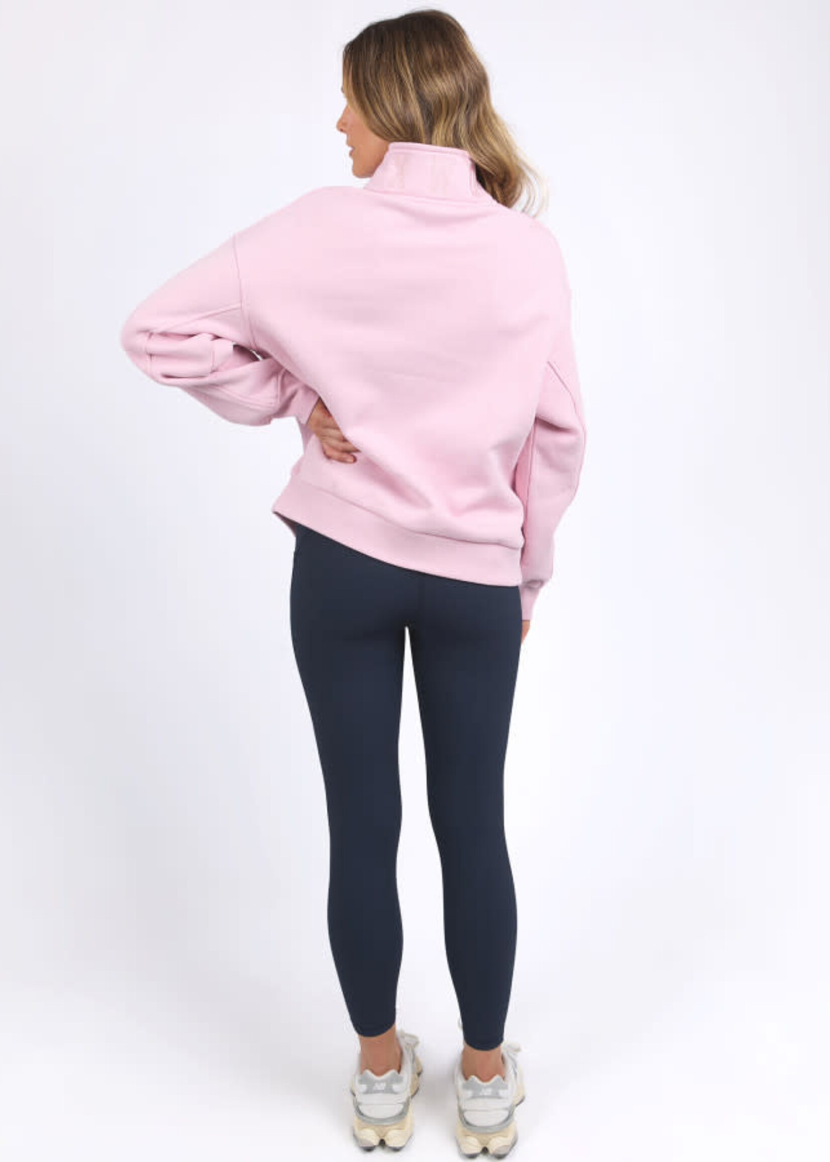 Foxwood College Zip Crew - Pink
