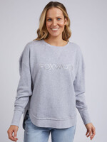Foxwood Simplified Crew - Grey Marle